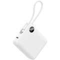 Power Bank 10000 mAh Fast Charge 22,5 W, white