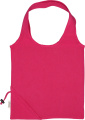 Foldable bag made of recycled cotton and polyester 118 g/m² ANJA, pink