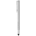 Plastic ball pen, with touch / Plati, Silver
