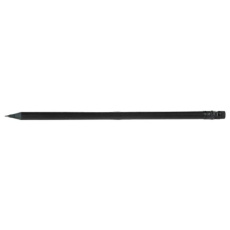 Black pencil, with eraser / Paster