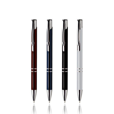 Plastic ball pen, with metal clip / Admix, product image