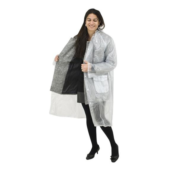 15mm PVC transparent rain coat, one size / Rerain, product image