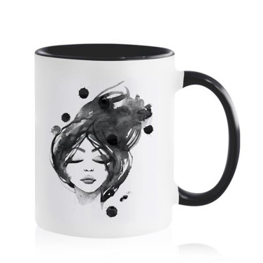 Bicolour ceramic mug for sublimation / Popmug, product image