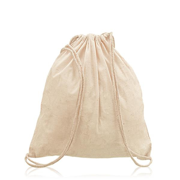 95g 100% Cotton drawstring bag / Backotton, product image