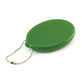 PVC coin holder with key ring / Mayn, Green