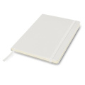 Hardcover notebook and pocket / Kiny A5, White