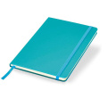 Hardcover notebook and pocket / Kiny A5, Tourquise Blue