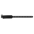 1-time use vinyl wristband / Leny, Black