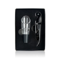 Stainless steel wine set with a corkscrew and a decanter / Dwine, Black