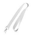 Polyester lanyard / Polyard, White