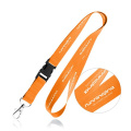 Polyester lanyard / Lia, Orange