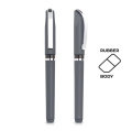 Plastic roller, rubber finish / Synter, Light Grey