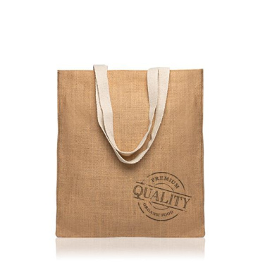 Jute bag, with cotton handles / Strapcote, product image