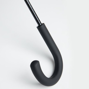 Carbon, P-190T automatic umbrella, with rubber handle / Stormi, product image