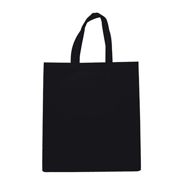110g Nonwoven laminated bag / Lamibag, Black, product image