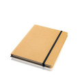 A6 Recycled carboard notebook / Craft A6, Black