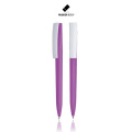 Rubberized plastic ball pen / Rubby, Purple