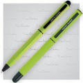 Writing set touch pen, soft touch CELEBRATION Pierre Cardin, Light green
