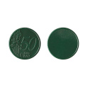€ 0,50 chip for shopping cart, PS plastic / Coin 50, Green