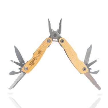 Bamboo and stainless steel multifunction foldable pliers / Multi Bamtool, product image
