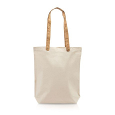 180g 100% Cotton bag, with cork handles