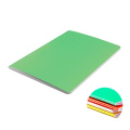A5 coloured notebook, exterior stitching / Colournote A5, Pistachio Green