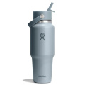 946 ML WIDE FLEX STRAW TRAVEL BOTTLE TRILLIUM, Shale Gray