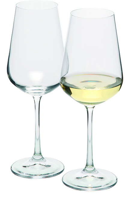 VS MORETON 2 Set of two white wine glasses, Transparent, product image