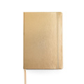 A5 shiny cover notebook / Notelux, Gold
