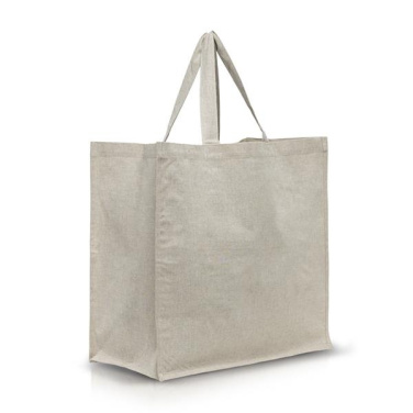 Recycled cotton bag 180g with laminated interior / SHOPPER, product image