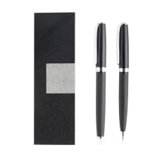 Metal roller and pen set, gift box / Kingdom