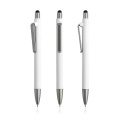 Ocean PP ballpoint pen, rubber touch / Soft RPP, White