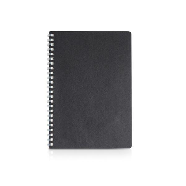 A5 ring notebook with cardboard cover / KSPIRAL, product image