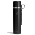1063 ML HOT FLASK AND CUP TRILLIUM, Black