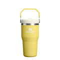 Stanley IceFlow Flip Straw Tumbler, 0.6 L, Daffodil