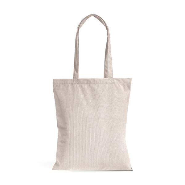 Long-handled bag in 190 gsm corduroy / Cordbag, Beige, product image