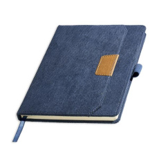A5 notebook covered in corduroy fabric / Cord Note