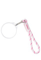 DOPPER Wrist Cord - White Mug Ring - Cherry Pink, Cherry Pink
