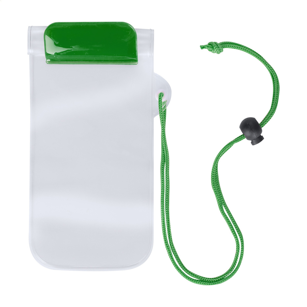 Wapro – waterproof mobile case, green, product image