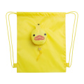 Noah – drawstring bag, zebra, yellow