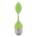 Jasmin – tea infuser, heart, lime green