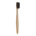 Boohoo Mini – kids bamboo toothbrush, black