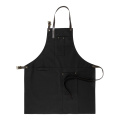 James – cotton apron, black