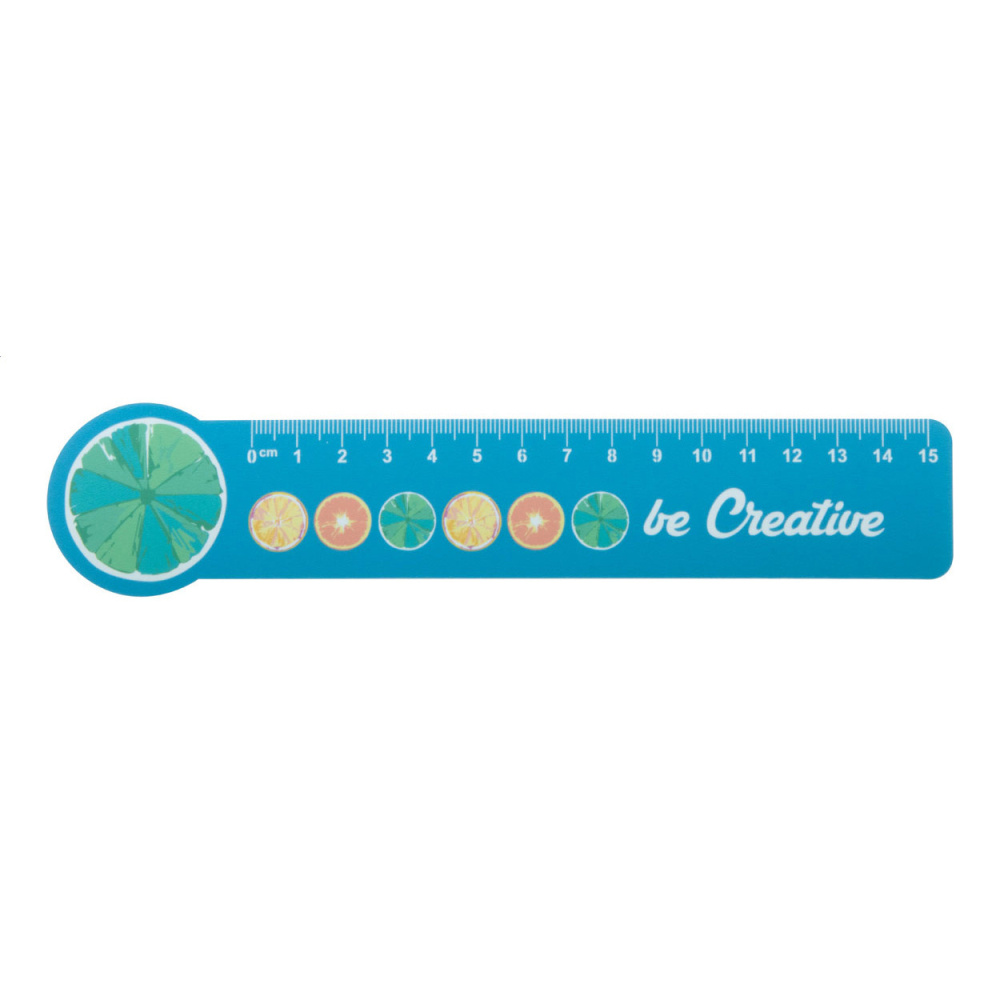 Couler 15 – 15 cm ruler, circle, white, product image