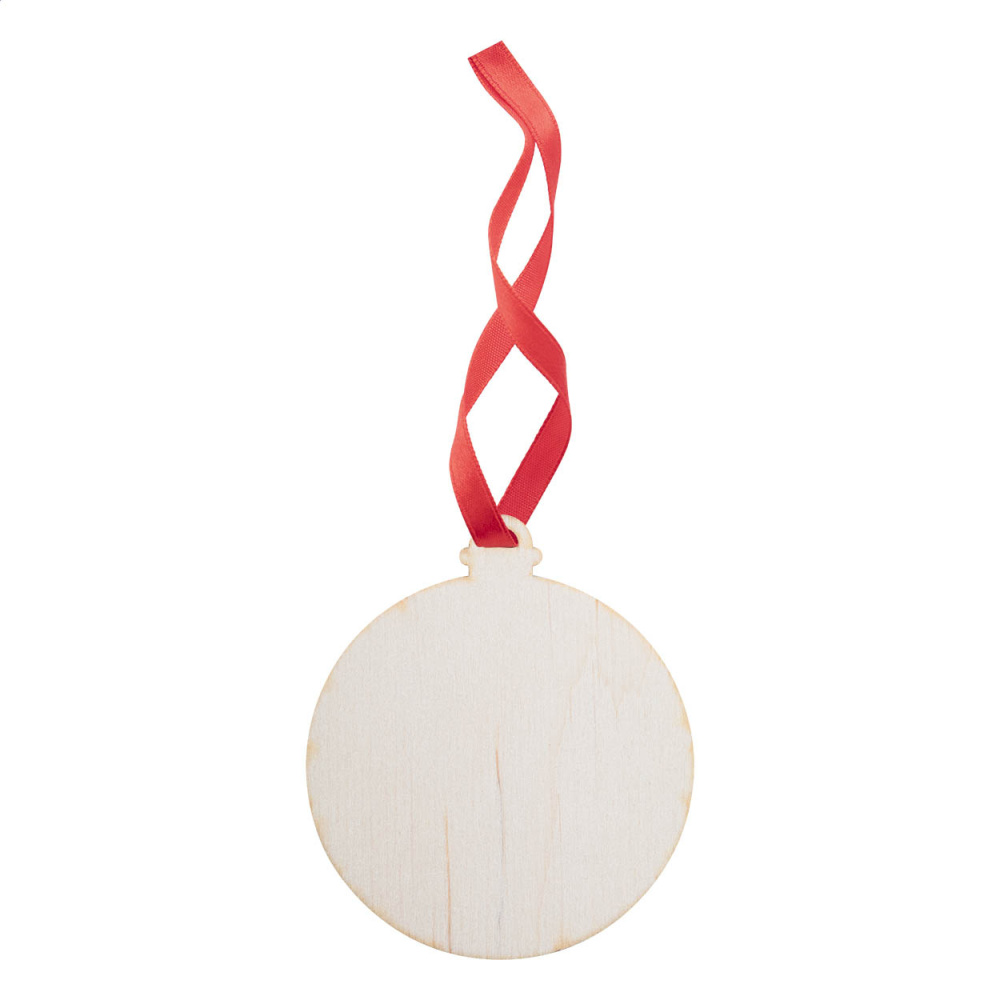 WoXmas – Christmas tree ornament, ball, natural, product image