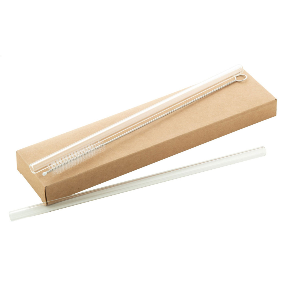 GlasSip – glass straw set, product image