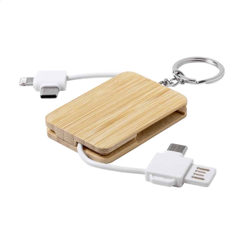Edulis – keyring USB charger cable, product image