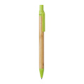 Slothic – bamboo ballpoint pen, lime green
