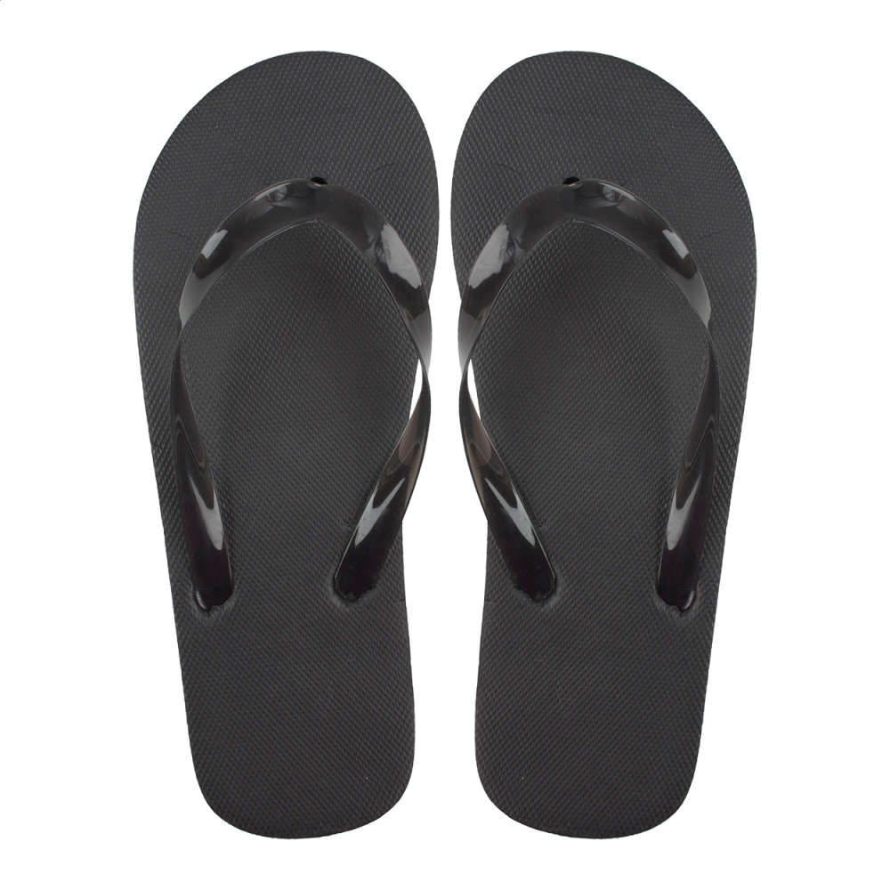 Boracay – beach slippers, black, product image