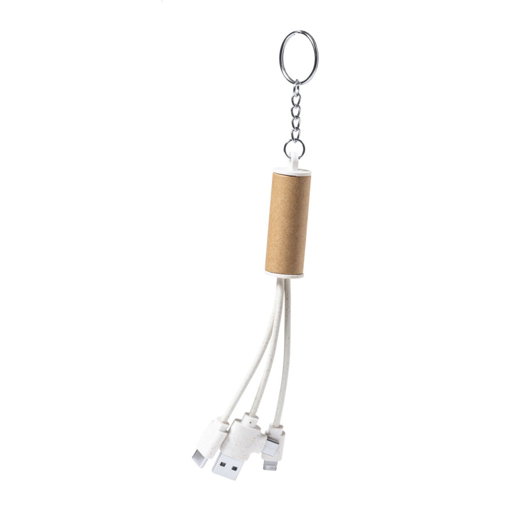 Paplen – keyring USB charger cable, product image